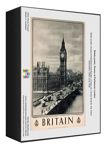 Britain poster, Houses of Parliament, London
