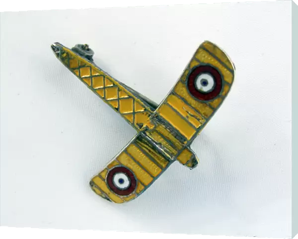 Brooch in the shape of a WWI monoplane