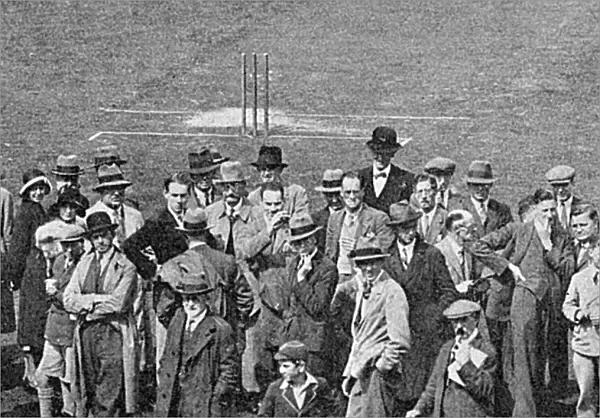 Unruly Oval cricket crowd