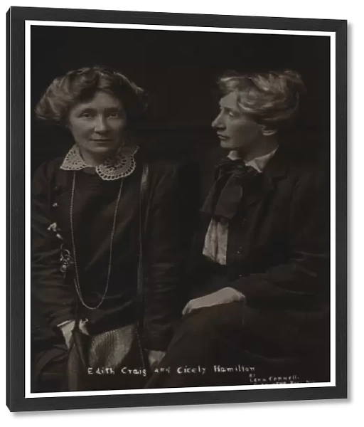 Cicely Hamilton and Edith Craig