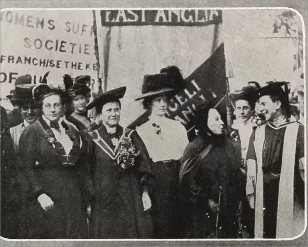 Suffrage Demonstration N. U. W. S. S