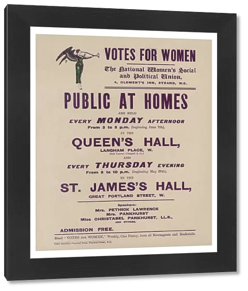Suffragette Votes for Women W. S. P. U