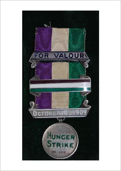 Suffragette Hunger Strike Medal W. S. P. U