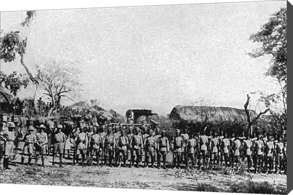 British advance in S. E. Africa, WW1