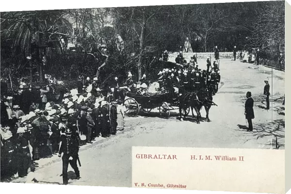 Visit by Kaiser Wilhelm II, Gibraltar