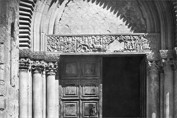Left door, Church of the Holy Sepulchre, Jerusalem