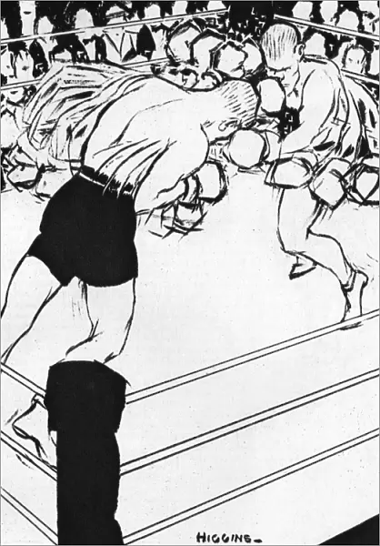 Boxing match by Higgins