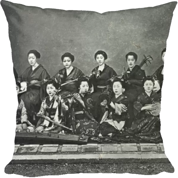 Japan - A group of music girls