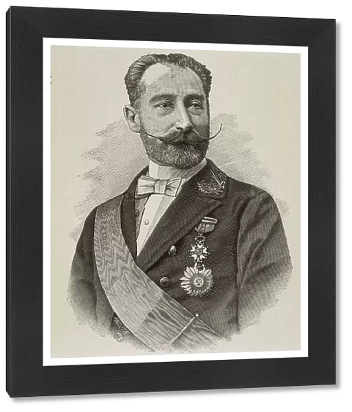 SALVADOR RODRIGAхZ, Am󳠨1845-1922). Spanish politician
