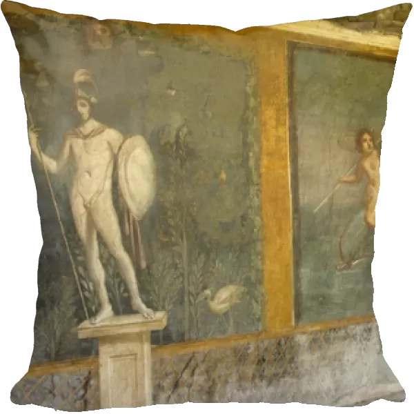 ITALY. Pompeii. Frescoes in the House of Venus in