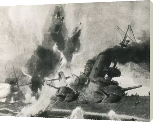 The first World war (1915). Battle of Dardanelles