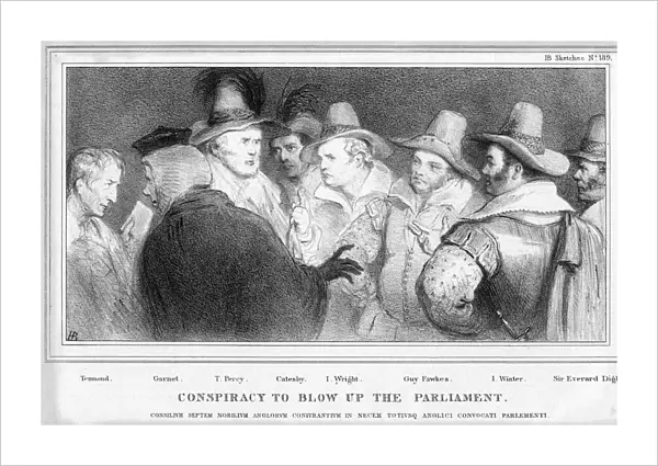 The Gunpowder Plot, Guy Fawkes and conspirators