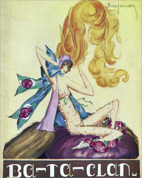 Programme cover for Revenez-y at Ba-Ta-Clan, Paris, 1926