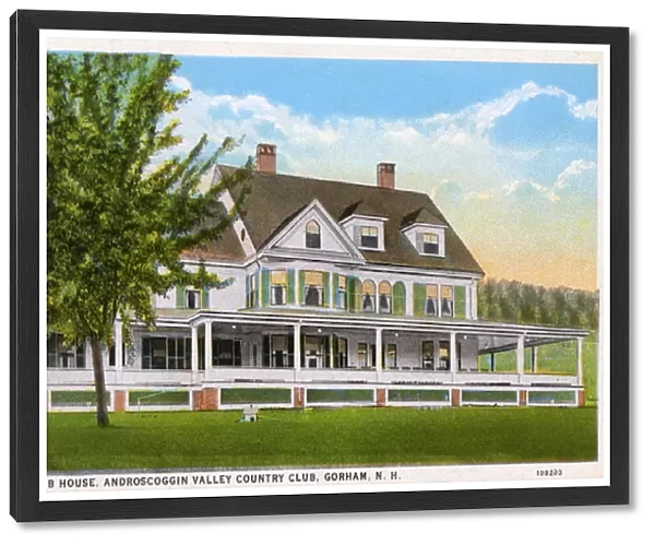 Country club, Gorham, New Hampshire, USA