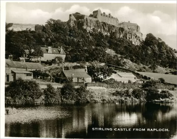 The Castle from Raplock, Stirling, Stirlingshire