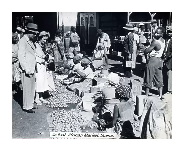 Mozambique - Market Scene
