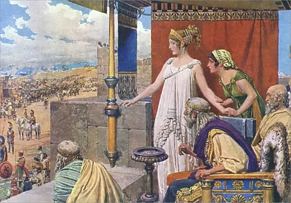 Helen of Troy by Matania