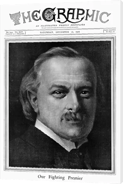 David Lloyd George on the cover of The Graphic during WWI