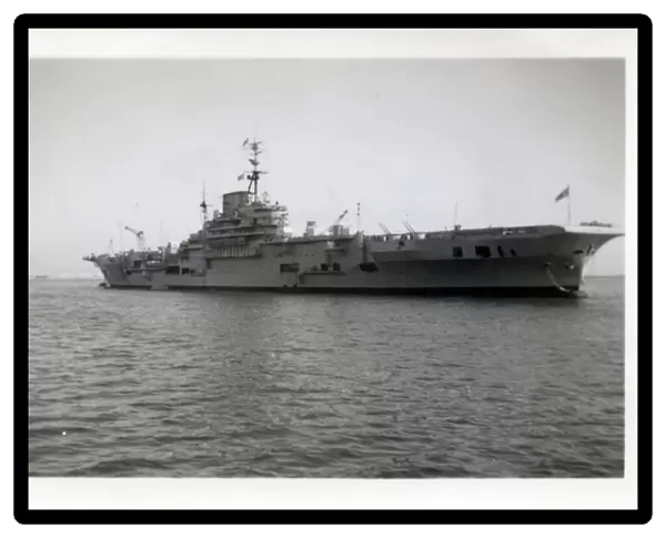 Aircraft Carrier HMS Implacable (R86), Portland, Dorset