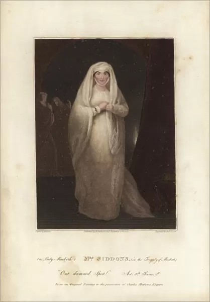 Mrs Siddons as Lady Macbeth, 1822