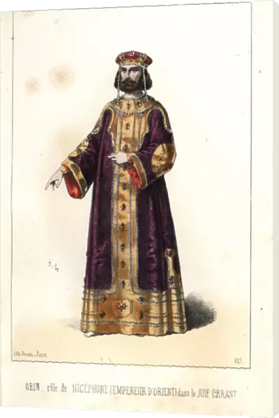 Louis-Henri Obin in the role of Nicephore