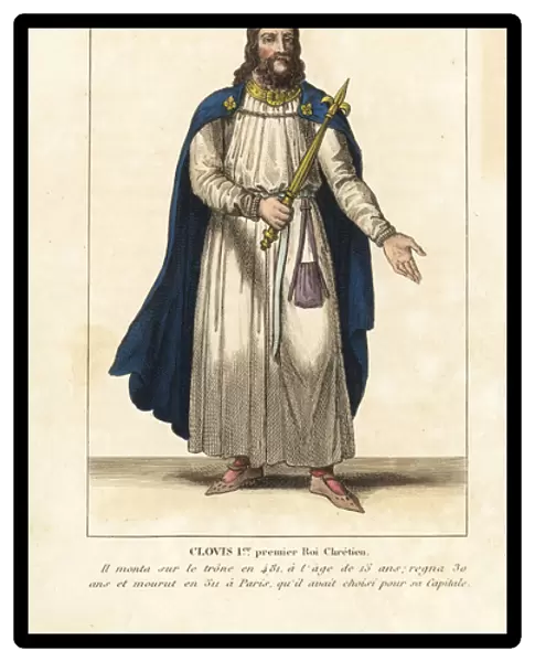 Clovis I, King of the Franks, 466-511