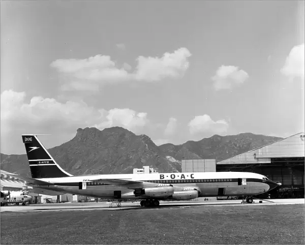 Boeing 707-436 G-APFB BOAC Nassau