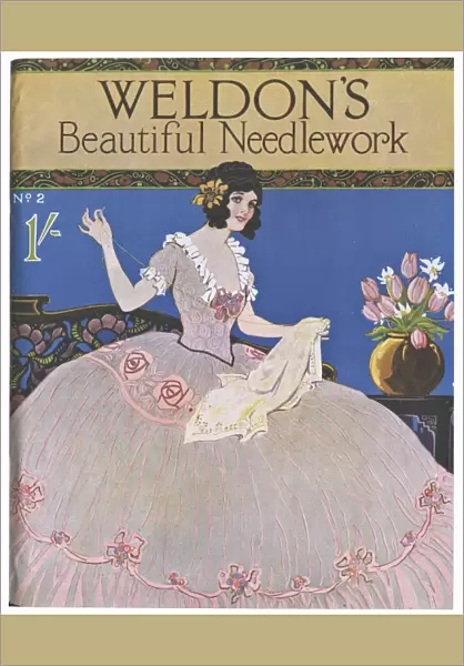 Cover design, Weldons Beautiful Needlework