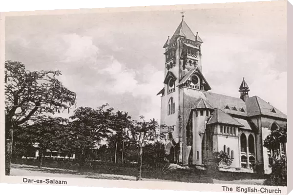 English church in Dar-es-Salaam, Tanzania