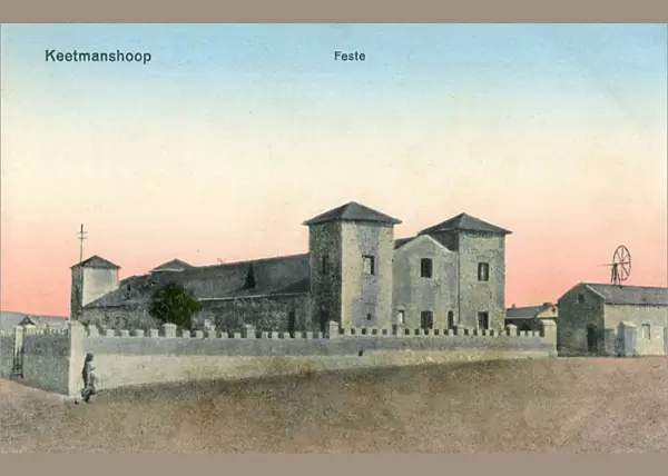 Fortress in Keetmanshoop, south west Africa