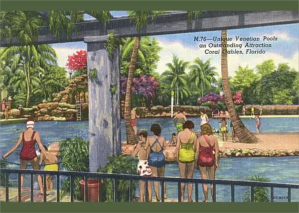 Venetian Pools, Coral Gables, Florida, USA