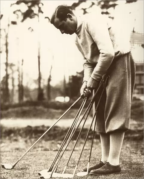 Henry Cotton, English professional golfer