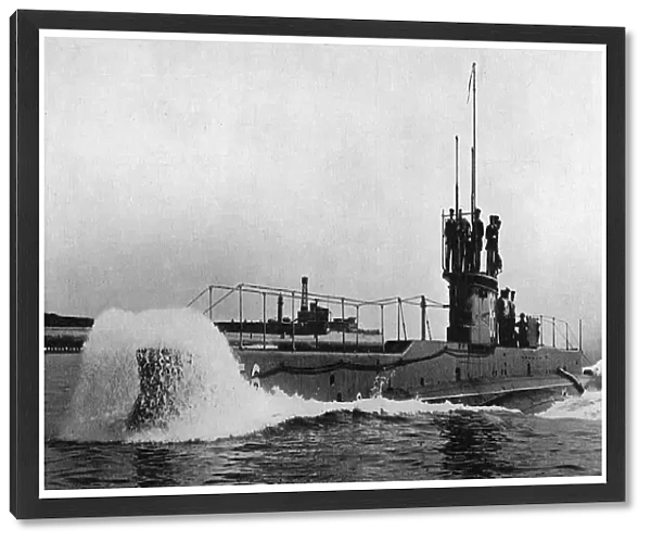 British E class submarine, WW1