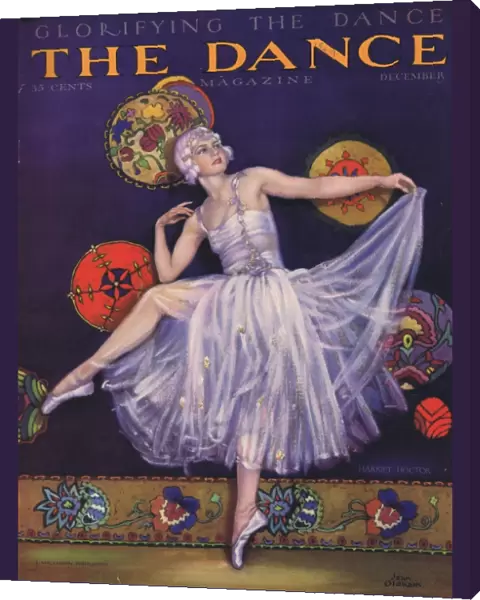 Cover of Dance Magazine December 1927