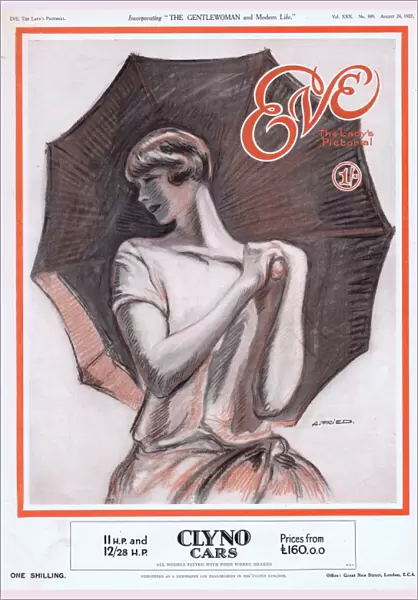 Cover of Eve Magazine 24 August 1927