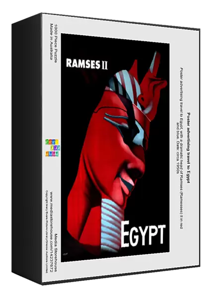 Poster advertising travel to Egypt
