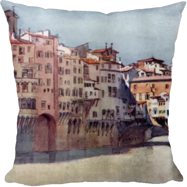 Italy - Florence - Ponte Vecchio and Via de Barbi