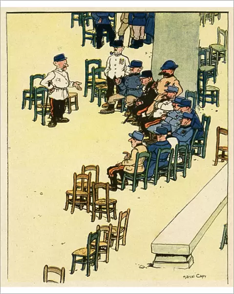 Cartoon, The right way, WW1