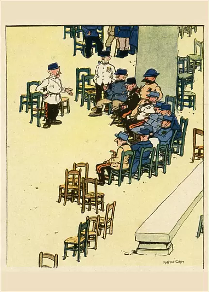 Cartoon, The right way, WW1