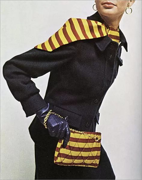 Wallis suit with Biba accessories, 1966