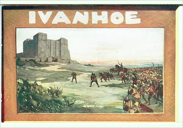 Ivanhoe. Promotional postcard for Ivanhoe Presented