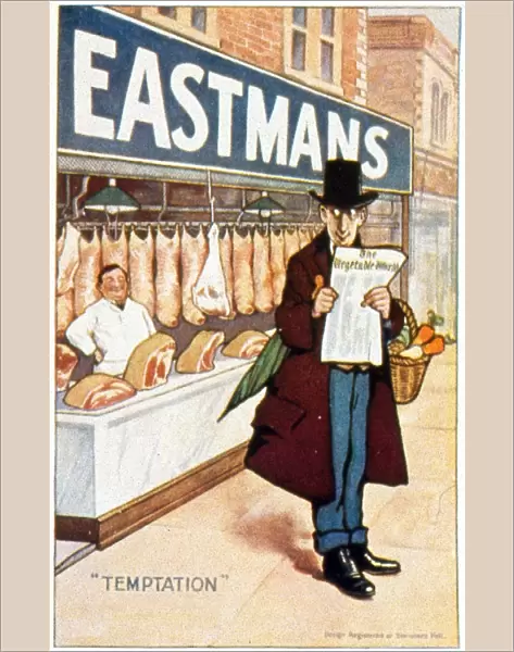 Advertisement for Eastmans butchers