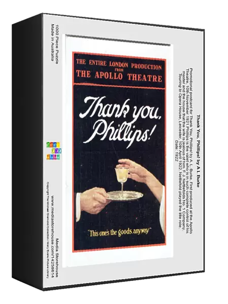 Thank You, Phillips! by A L Burke