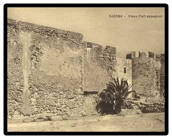 Old Spanish fort, Djerba, Tunisia, North Africa