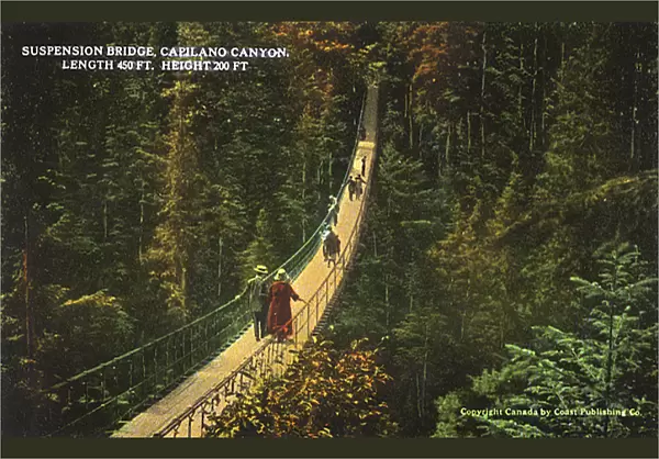 Vancouver, British Columbia, Canada - Suspension Bridge