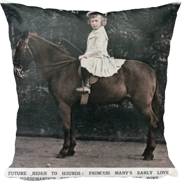 Princess Mary riding her pony 1901