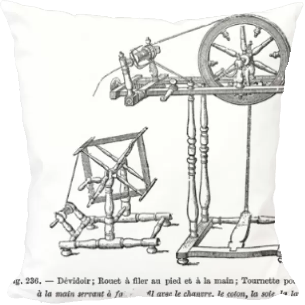 French spinning wheels