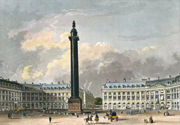 Paris  /  Place Vendome 1850