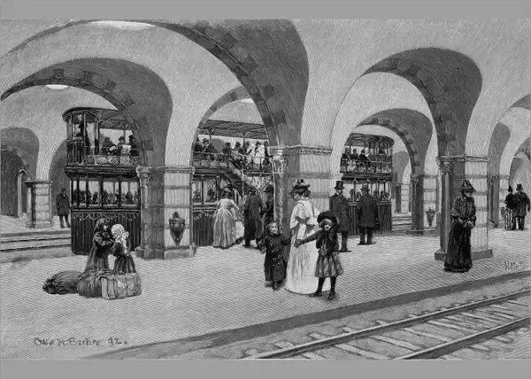 Boston Subway 1892