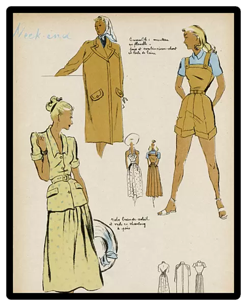 Casual Wear 1940s